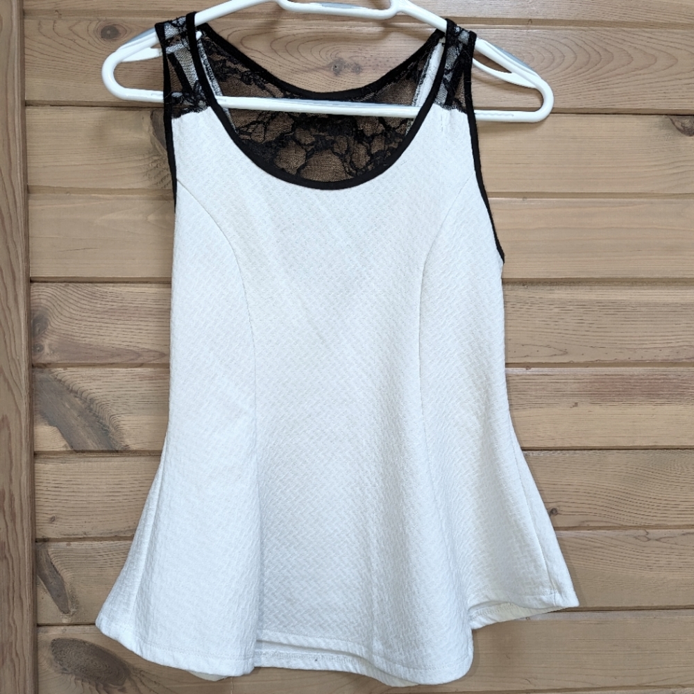Peplum Tank Top
